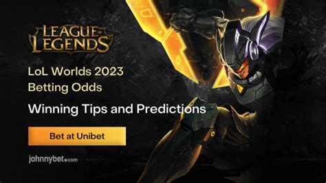 lol worlds betting odds|LoL Worlds Odds 2023 » Find the Best Betting Odds .
